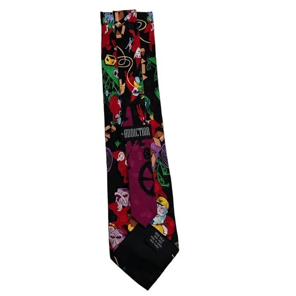 Addiction Christmas Holiday Tie  - Picture 1 of 5